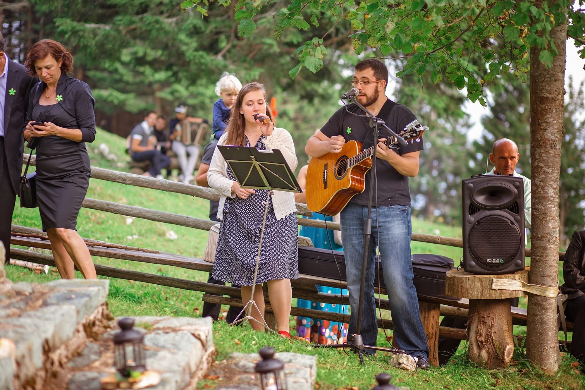 Kristina in Aljaž duet